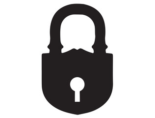 VINTAGE LOCK SILHOUETTE
