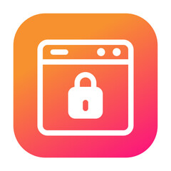 Web Lock Icon