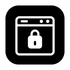 Web Lock Icon