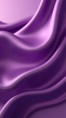 Fototapeta premium Abstract vertical mockup with deep purple textile and soft lighting for high-end presentation