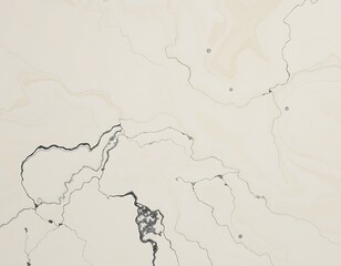 Obraz premium Abstract Veins and Specks on a Creamy Surface