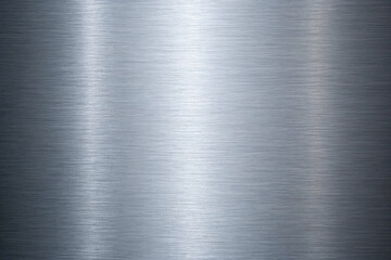 Horizontal hairline stainless steel background