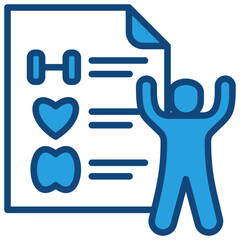 Obraz premium Wellness Program Icon