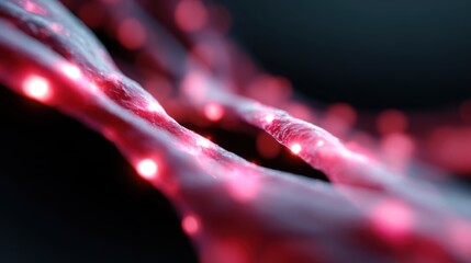 Abstract background: Flowing luminous particles forming dynamic pathways of competition, illustrating strategic plays. Tactics, movement. Intricate, vibrant.