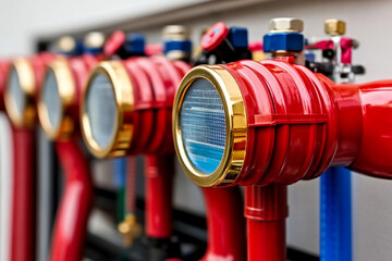 Dynamic industrial air filtration system with vibrant pipes
