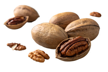 Fresh Organic Pecan Nuts for Healthy Snacking