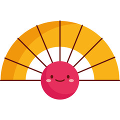 Chinese New Year Folding Fan