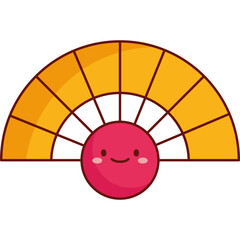 Chinese New Year Folding Fan