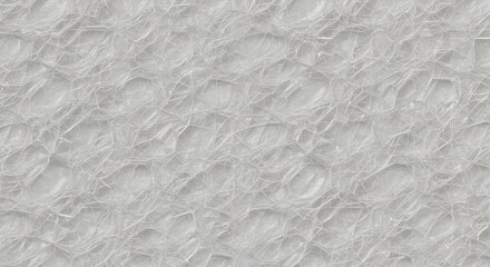 Abstract Gray Crinkled Plastic Texture: Seamless Background