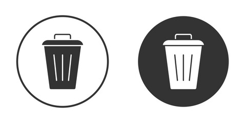 Bin icon doodle vectors, vector illustration