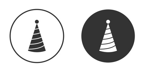 Birthday hat icon doodle vectors, vector illustration