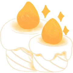 Candle, pencil colors, halloween decorations 