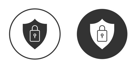 Security lock icon doodle vectors, vector illustration