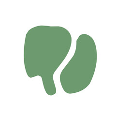 illustration of blob shape