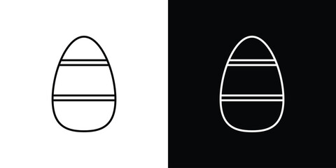 Candy Corn icon design vector art Illustrations