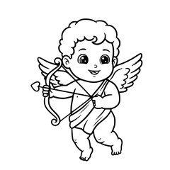 Cupid Vector, god of love