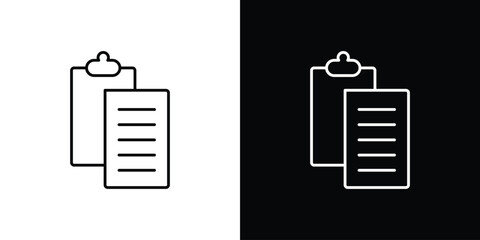 Paste icon design vector art Illustrations