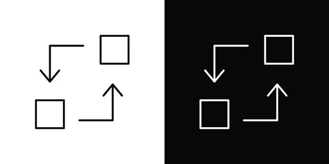 Replace icon design vector art Illustrations