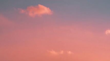 Fototapeta premium Serene sunrise over soft clouds nature scene landscape photography tranquil environment warm colors scenic view