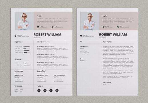 Minimal Resume Layout