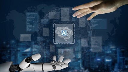 AI Assistant Brain Processor with LLM Technology, Big Data, Machine Learning, Generative AI for...