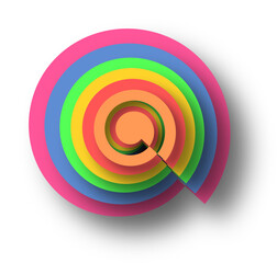 Abstract Shape and Illustration