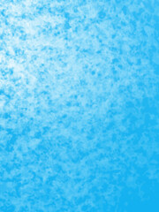 An abstract and soft-textured background in a gradient of light and bright blue, resembling a clear sky with diffused clouds or a watercolor painting. Ideal for clean, serene designs.