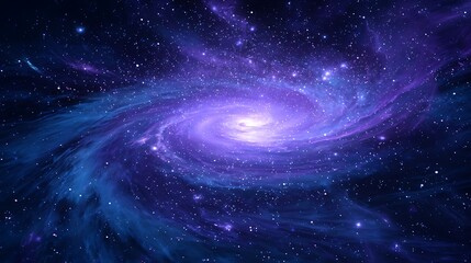 blue space background