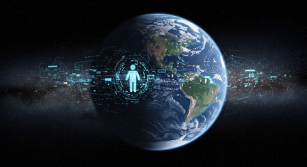 Global Human Network and Digital Connections