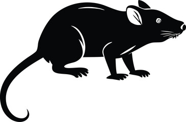 Rat Silhouette vector Designs 