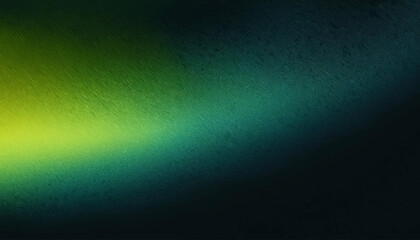 Black dark blue green emerald petrol teal lime yellow white abstract background. Color gradient ombre blend. Line stripe. Bright light flash glow glitter neon metallic. Noise grain mesh