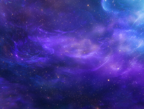 abstract cosmic galaxy texture, swirling stars and nebulas, rich purples and blues, shimmering particles, dreamy sci-fi background, top-down perspective, 4k, hd, detial