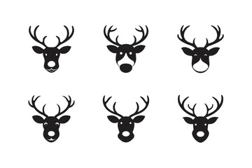 reindeer nose close up rudolph style vector illustration
