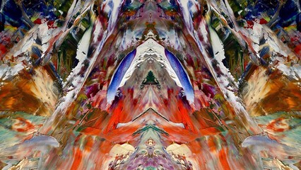 Abstract art background . Hand painting artwork on canvas .