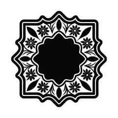 Talavera Border with Layered Square Tiles