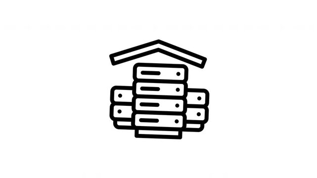 data center animated icon