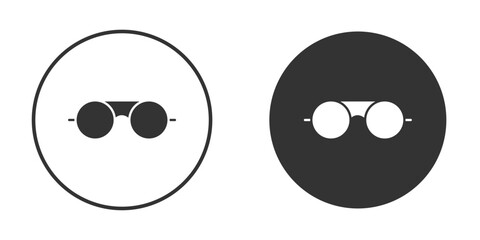Sunglasses icon symbol sign in solid style.