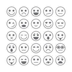 Emoji Face Icon Set