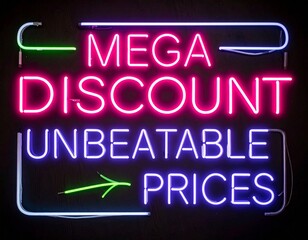  Mega Discount Neon Sign: Unbeatable Prices & Sales Promotion