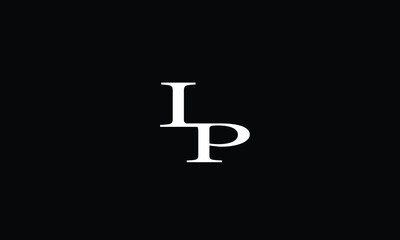 Fototapeta premium LP,PL,L,P,L,P abstract, letters, logo, monogram, style, symbols, ambitions, icons, 
