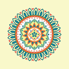 sun symbol on the beach