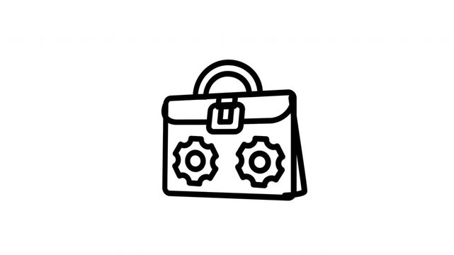 cogs animated icon