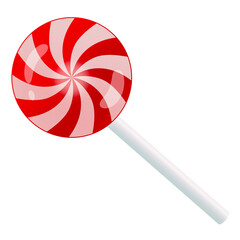 Red Lollipop Swirl