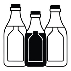 Detox Juice Bottle Set Healthy Drink Collection for Wellness and Cleansing