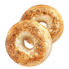 Two Freshly Baked Poppy Seed Bagels