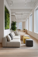 Fototapeta premium innovative office designed to adapt to different personality types and thinking styles