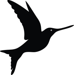 Hummingbird silhouettes 