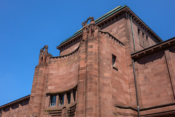 Kunsthalle Mannheim is a museum of modern and contemporary art. MANNHEIM, GERMANY.