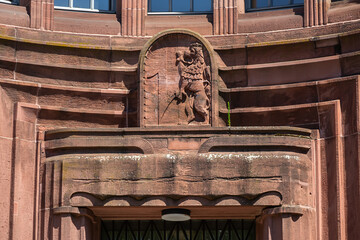Kunsthalle Mannheim is a museum of modern and contemporary art. MANNHEIM, GERMANY.