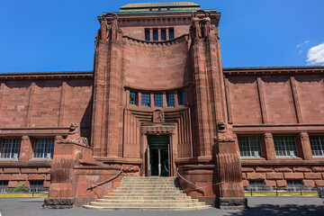 Kunsthalle Mannheim is a museum of modern and contemporary art. MANNHEIM, GERMANY.